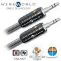 Кабель межблочный аудио WireWorld Nano Silver Eclipse Mini Jack-Mini Jack 2.0m (NSM2.0M)